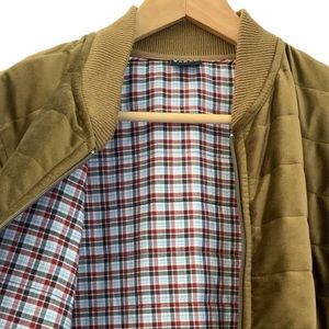 Bronzy Bomber Jacket